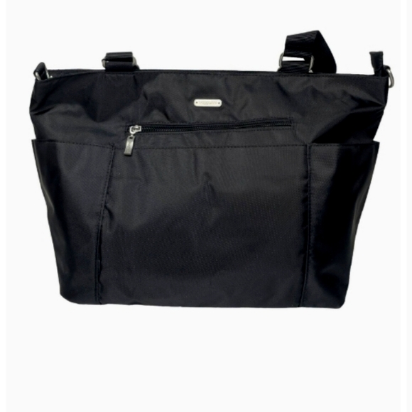 Baggallini Bags Baggallini Essential Laptop Tote Black Minimalist